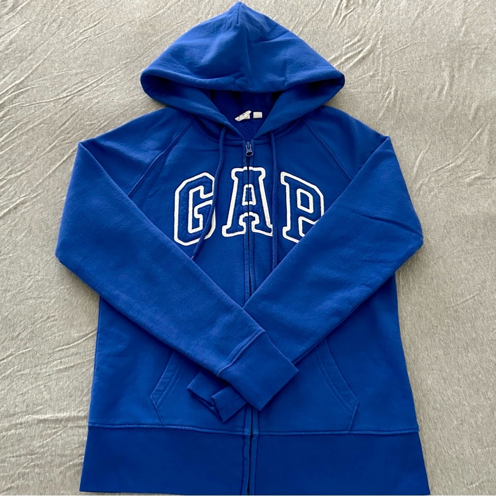 Gap Women Cotton Fleeced zipper Hoodie XS